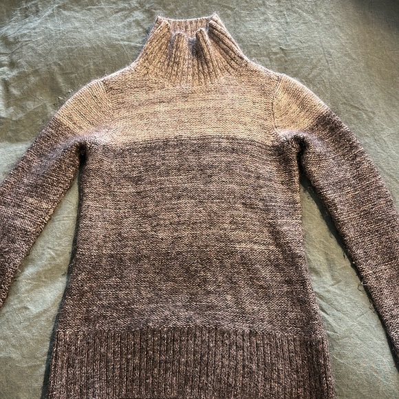 Rag & bone gray gradient angora turtleneck - Picture 1 of 2